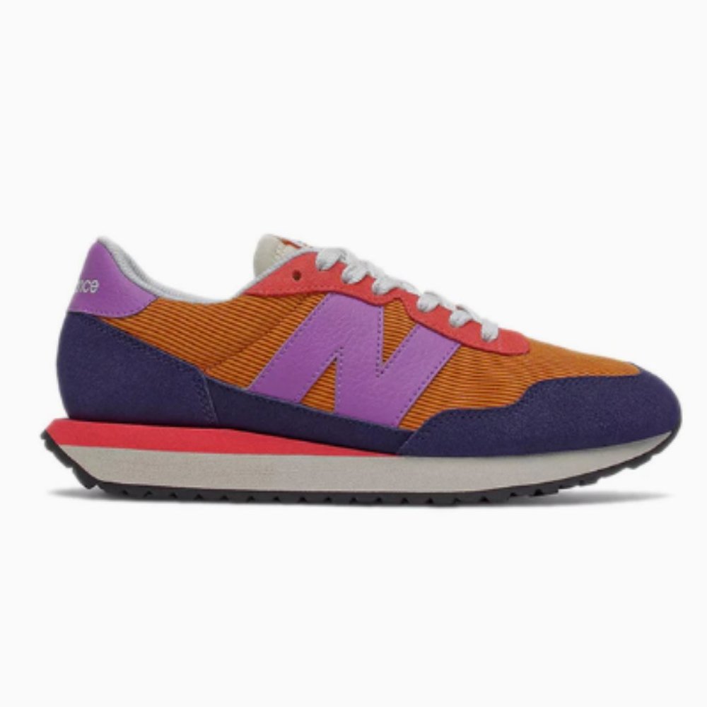 Like-new New Balance 237 Retro Running Shoes / Sneakers W7 #WS237WT1